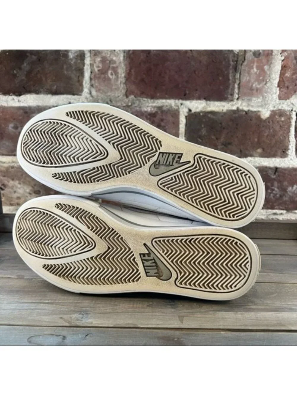 NIKE Sweet Classic Women's White Leather Sneaker Sz 7.5 (354496-110) - Picture 10 of 11